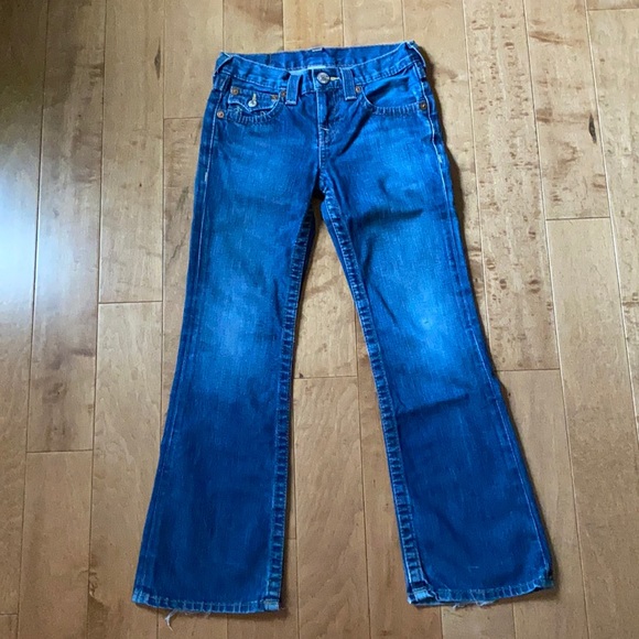 TRUE RELIGION BOYS JEANS KIDS SZ 8 - Picture 2 of 9